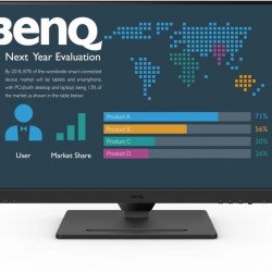 Монитор BENQ BL2790QT, 27 inch, IPS QHD, DisplayPort, HDMI, USB-C, Черен