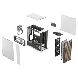 Кутии и Захранвания FRACTAL DESIGN FD NORTH XL CHALK WHITE