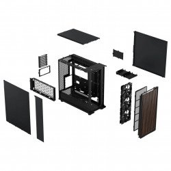 Кутии и Захранвания FRACTAL DESIGN FD NORTH XL CHARCOAL BLACK