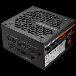 Кутии и Захранвания COUGAR GEX X2 850, 850W, 80 Plus GOLD, PCIE 5.0, ATX 3.0, Fully Modular Power Supply Unit, Strong Safeguards: OCP, OPP, OVP, UVP, SCP & OTP, 120mm HDB Fan, 100% Japanese Capacitors, Zero Noise Mode, Dimensions: 140x150x86(mm), 10Y Warranty