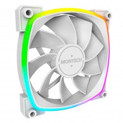 Охладител / Вентилатор Montech вентилатор RX120 PWM, REVERSE Fan, 120mm, ARGB, White