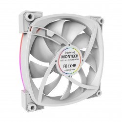 Охладител / Вентилатор Montech вентилатор RX120 PWM, REVERSE Fan, 120mm, ARGB, White