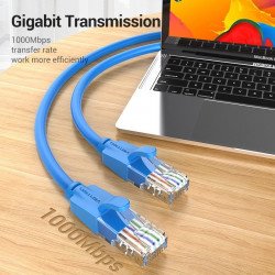 Кабел / Преходник VENTION    Vention Кабел LAN UTP Cat.6 Patch Cable - 0.5M Blue - IBELD