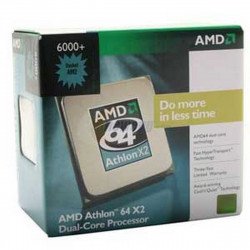 Процесор AMD ATHLON64 6000 X2, 2x512c, AM2, DUAL CORE, BOX