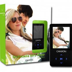 Audio / Мултимедия CANYON CNR-MPV3F, MP3 Player/Radio, Flash 1024MB, Tuner 87.5   108MHz, USB2.0, Built-in LCD Display, Black, Ret.